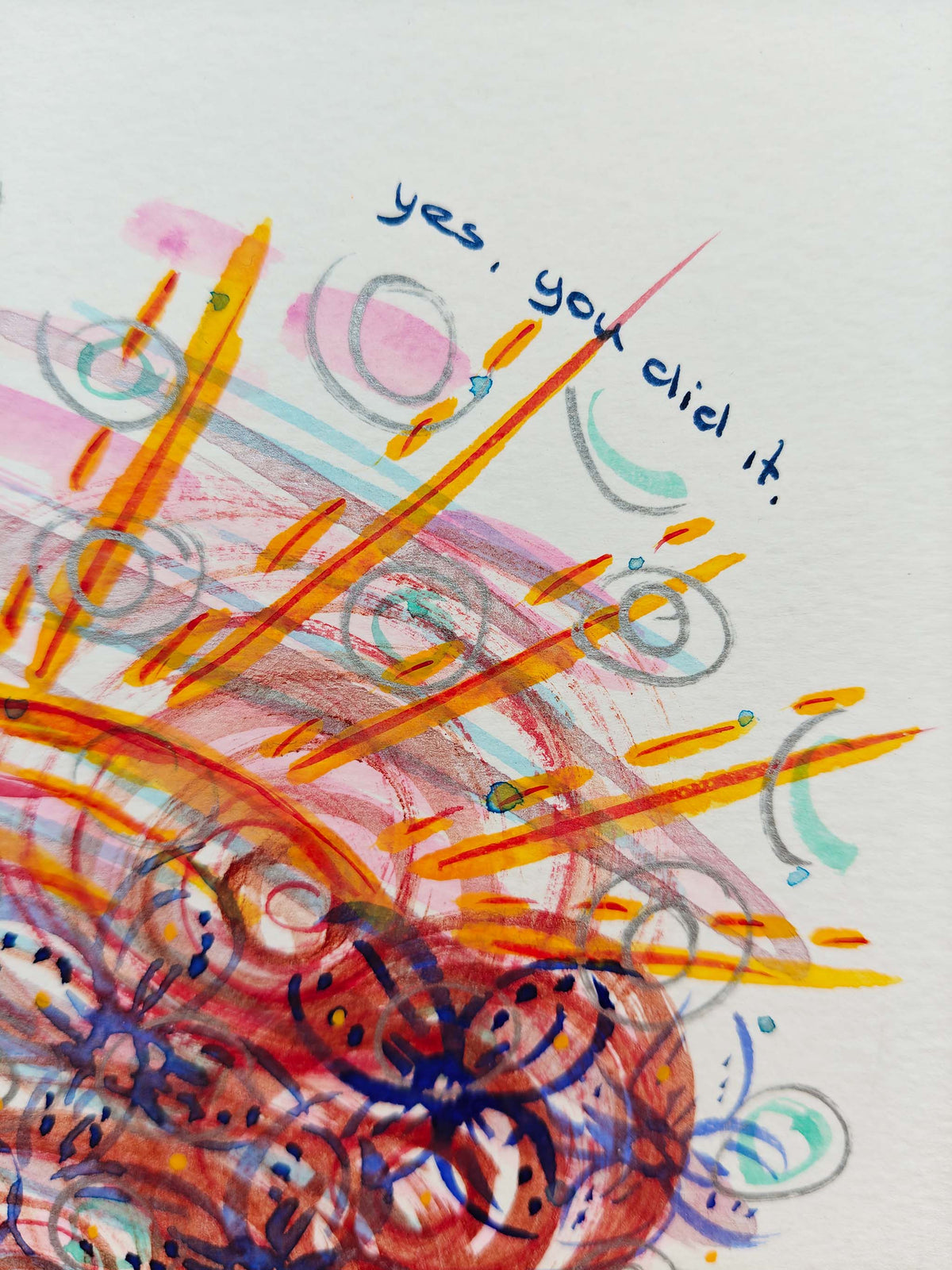 Radiant Love I + Love & Joy Portal Yes, you did it - Canvas Original