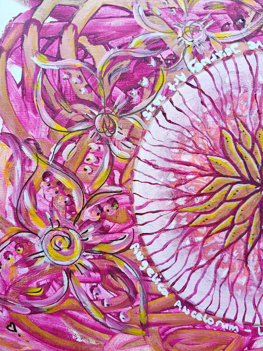 I will love you + Love & Joy Portal Joyfull Imagination - Canvas Original