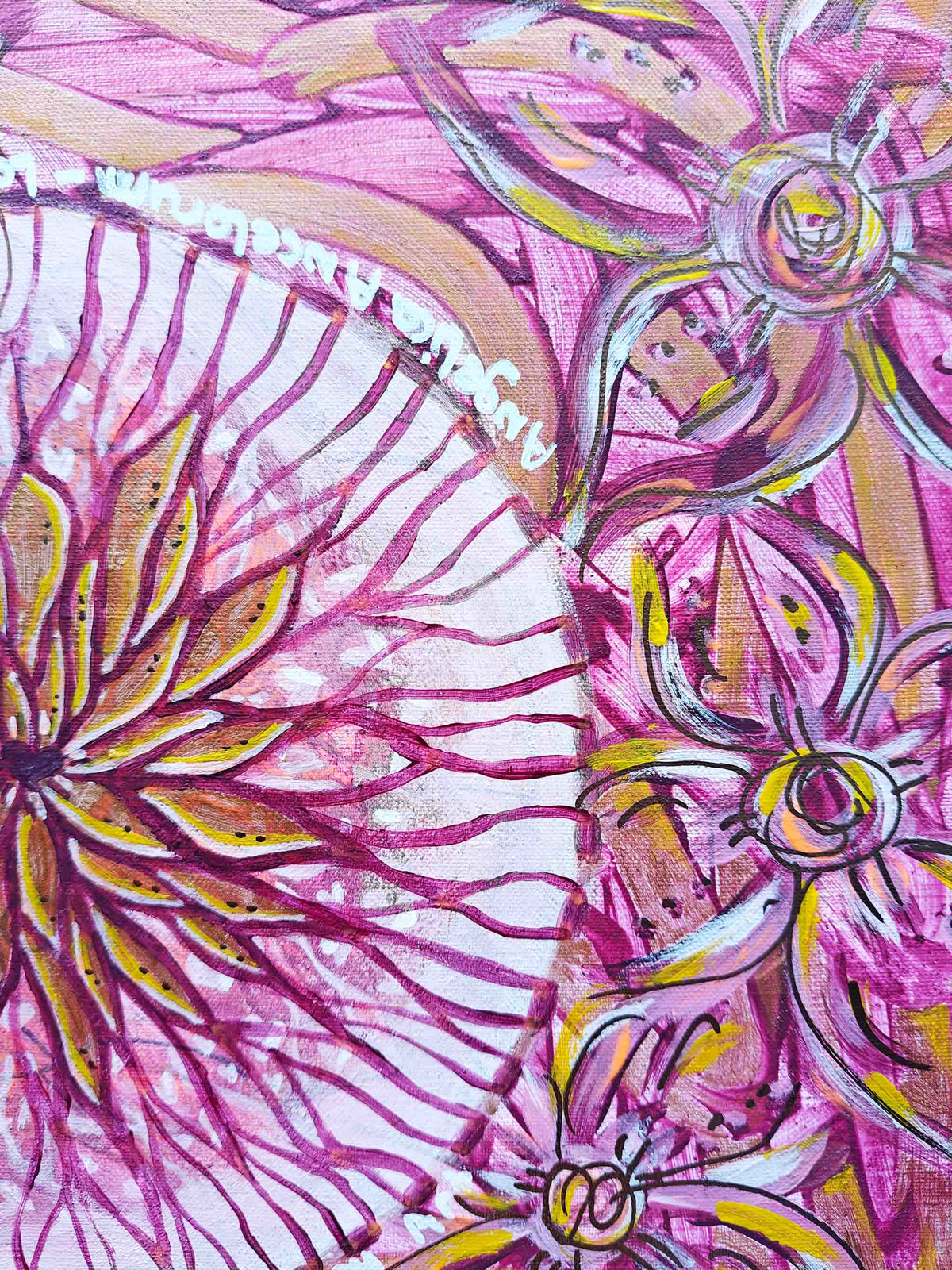 I will love you + Love & Joy Portal Joyfull Imagination - Canvas Original