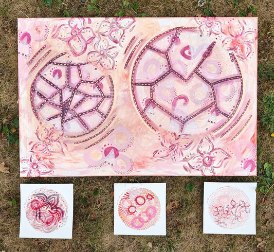 Love work it's your Art - Canvas Original