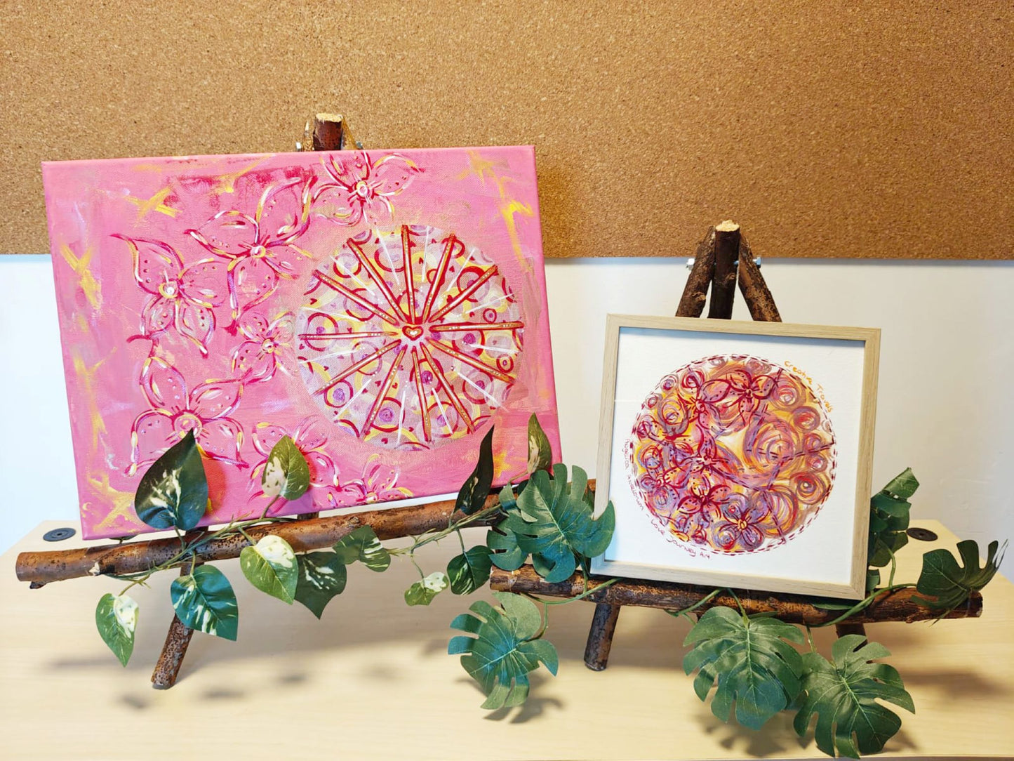 Radiant Love II + Love & Joy Portal Creative Travels - Canvas Original