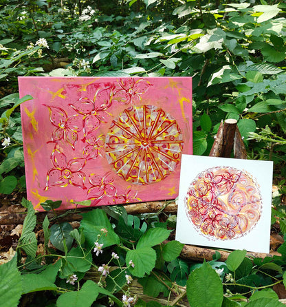 Radiant Love II + Love & Joy Portal Creative Travels - Canvas Original