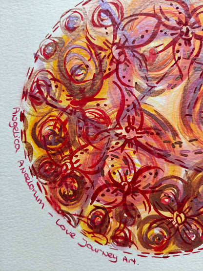Radiant Love II + Love & Joy Portal Creative Travels - Canvas Original