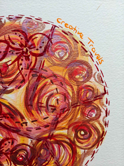 Radiant Love II + Love & Joy Portal Creative Travels - Canvas Original