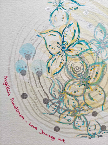 Radiant Love III + Love & Joy Portal Joyful Travels - Canvas Original