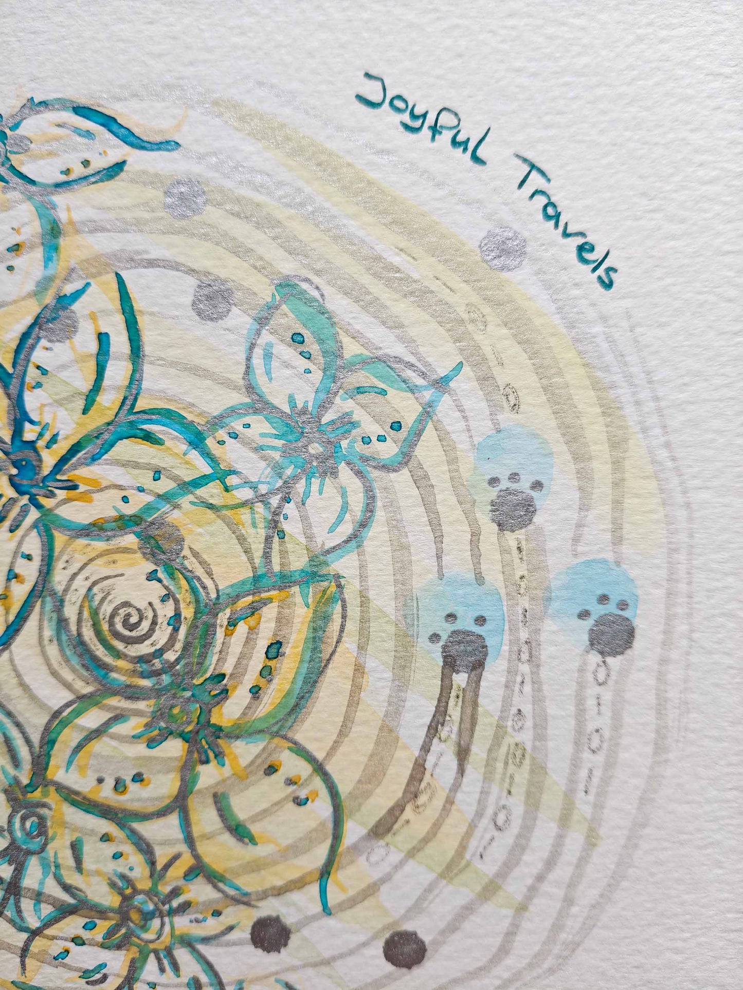 Radiant Love III + Love & Joy Portal Joyful Travels - Canvas Original