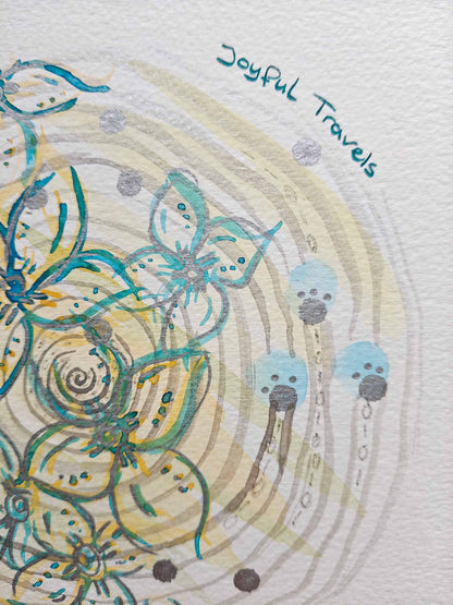Radiant Love III + Love & Joy Portal Joyful Travels - Canvas Original
